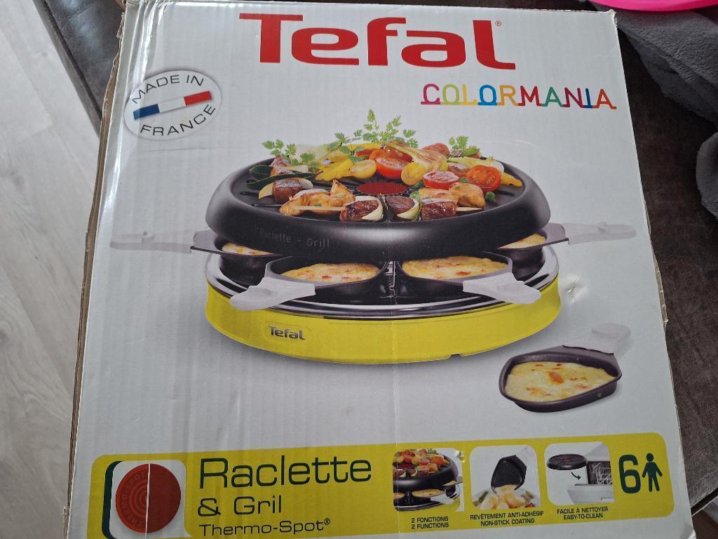 Tefal raclette grill gourmet thermospot Nieuw, Witgoed en Apparatuur, Gourmetstellen, Ophalen of Verzenden, Nieuw, 4 t/m 7 personen