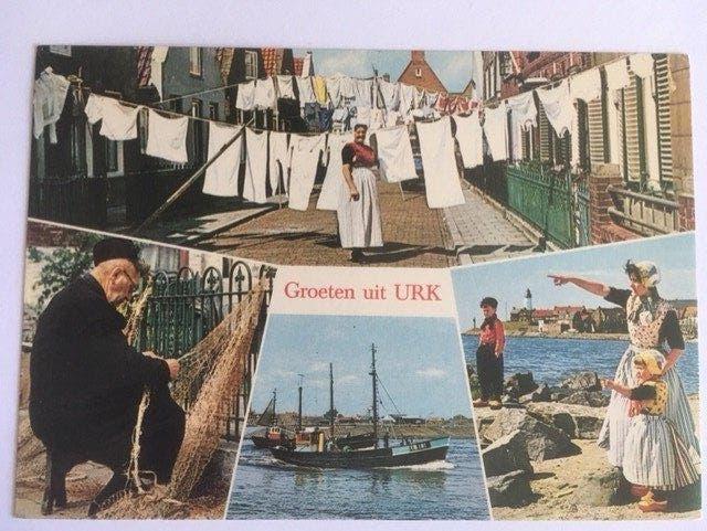Ansichtkaart Urk, Ophalen of Verzenden, 1960 tot 1980, Flevoland