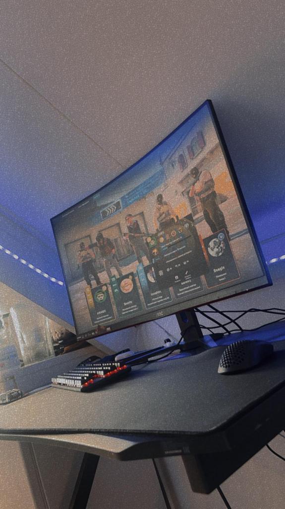 AOC Gaming 32" curved monitor 165Hz, QHD - topstaat., Gaming, Curved, VA, Ophalen of Verzenden
