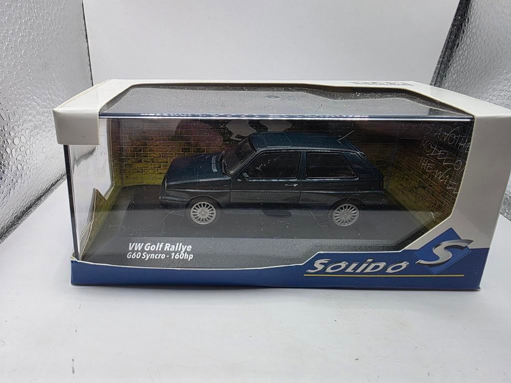 Volkswagen golf rallye g60 syncro 160hp, Ophalen of Verzenden, Zo goed als nieuw, Auto, Solido