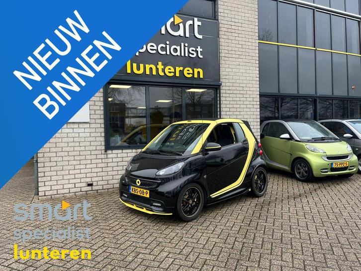 smart fortwo cabrio 1.0 BRABUS Moscot no 23/100, Auto's, Smart, Bedrijf, Te koop, ForTwo, ABS, Airbags, Airconditioning, Alarm