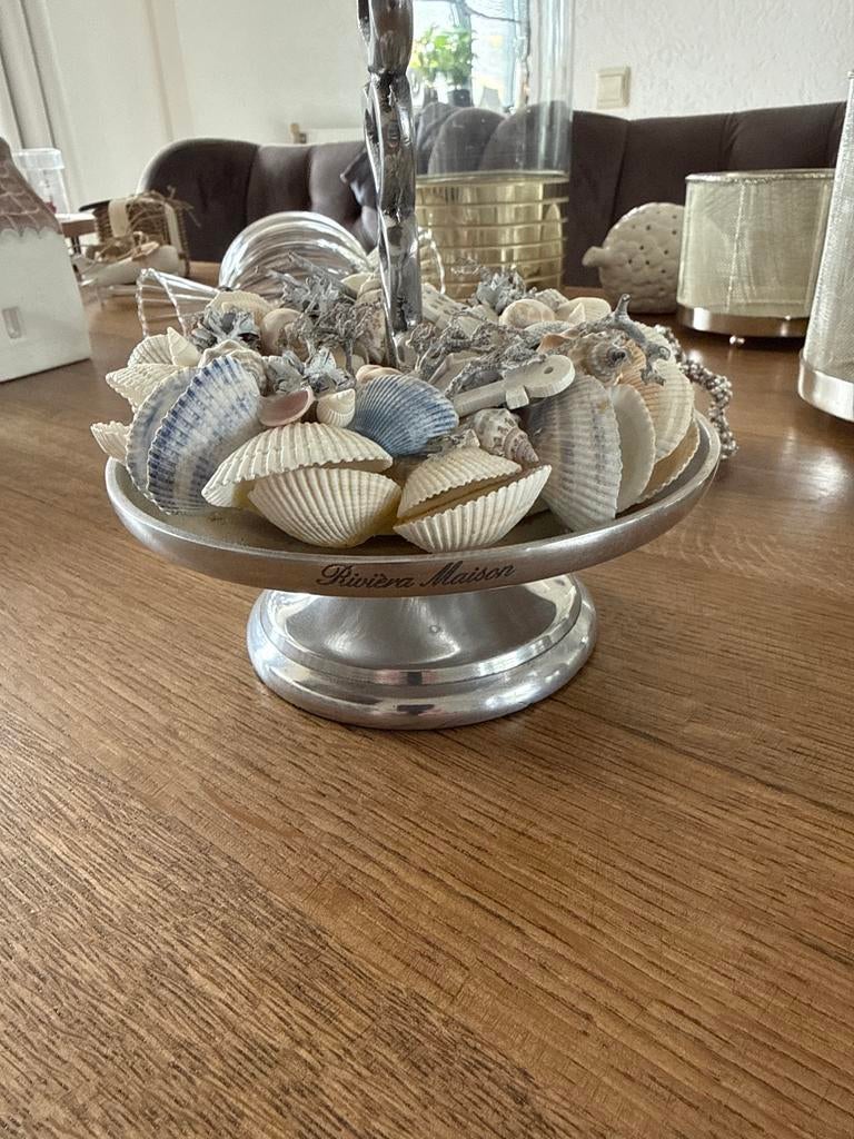 Riviera Maison etagère klein met krans, Ophalen of Verzenden, Gebruikt