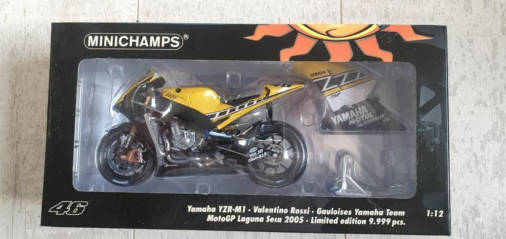 minichamps 1: 12 valentino rossi laguna   2005 moto GP..., Ophalen of Verzenden, Nieuw, Motoren