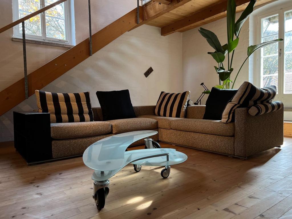 Prachtige nieuwstaat Flexform Groundpiece design bank, Huis en Inrichting, Banken | Sofa's en Chaises Longues, Zo goed als nieuw