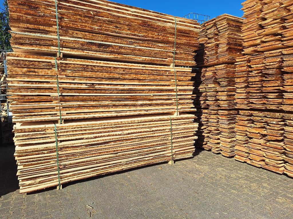 DOUGLAS SCHAALDELEN 300CM /320CM €7,50 P.st / 90st in 1 pak., Ophalen of Verzenden, Nieuw, 250 cm of meer, Planken