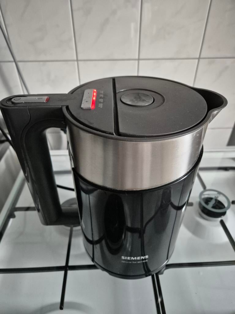 Siemens waterkoker met temperatuur regelaar - 1,5 liter, 1 tot 2 liter, Ophalen, Rvs
