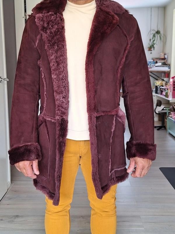 Super mooie heren winterjas maat M, Ophalen of Verzenden, Nieuw, Maat 48/50 (M), Rood