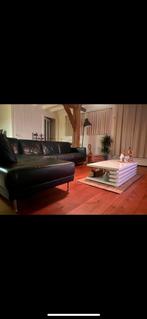 Comfortabel echt lederen bankstel - Topkwaliteit, 250 tot 300 cm, Gebruikt, Hoekbank, Ophalen of Verzenden