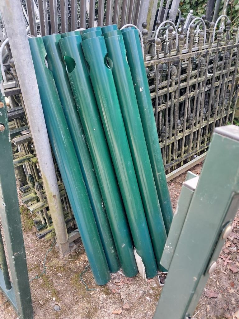 Palen, Tuin en Terras, Tuinhekken en Hekwerk, Ophalen, Nieuw, IJzer, Dubbelstaafmat hekwerk