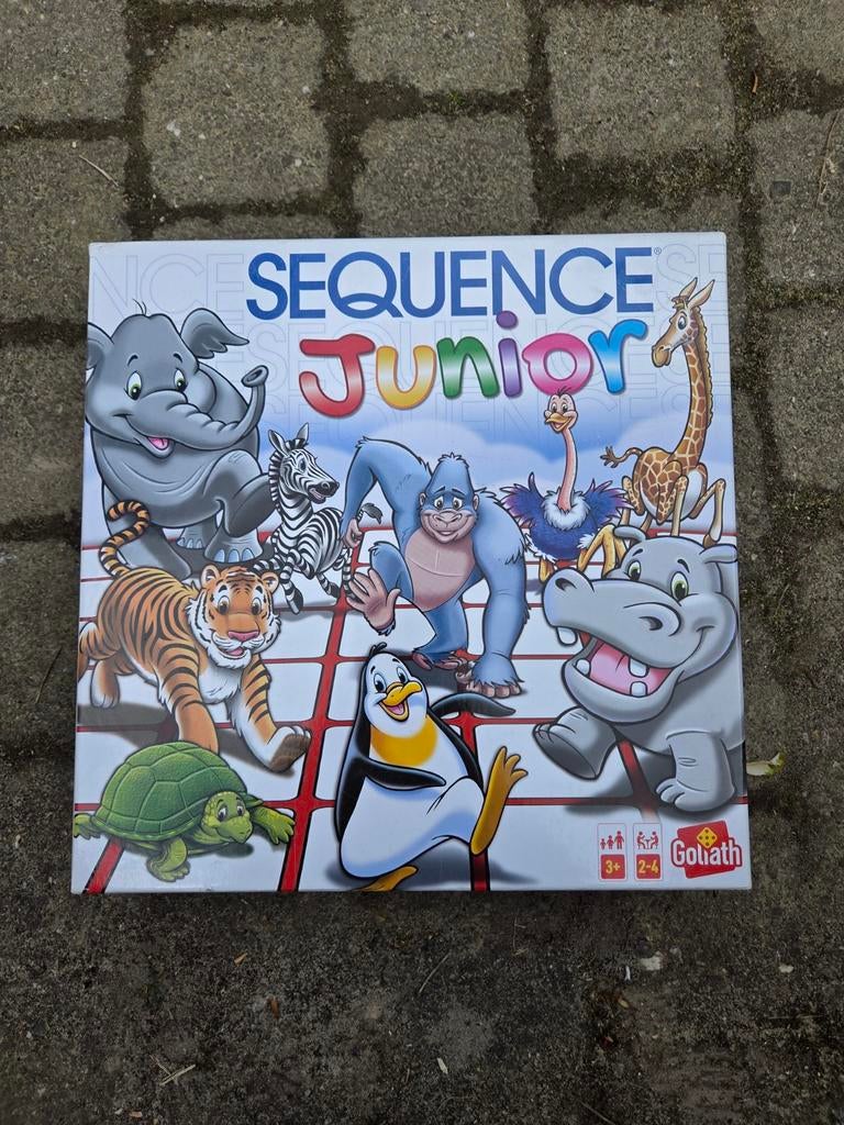 Sequence Junior bordspel, Ophalen of Verzenden