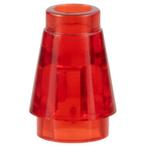Lego cone/kegel 1x1 transparant rood 15 stuks (new), Kinderen en Baby's, Speelgoed | Duplo en Lego, Ophalen of Verzenden, Nieuw