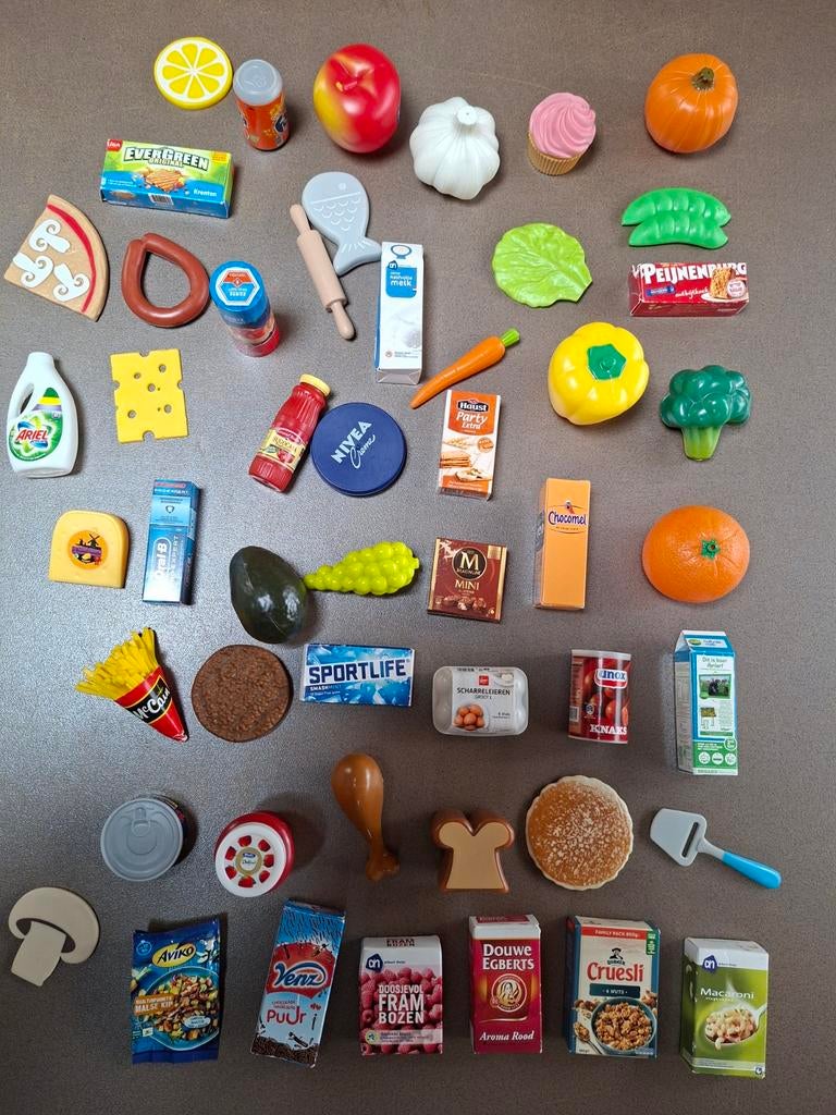 Kinderkeuken mini's 50 boodschappen winkeltje restaurant, Albert Heijn, Ophalen of Verzenden