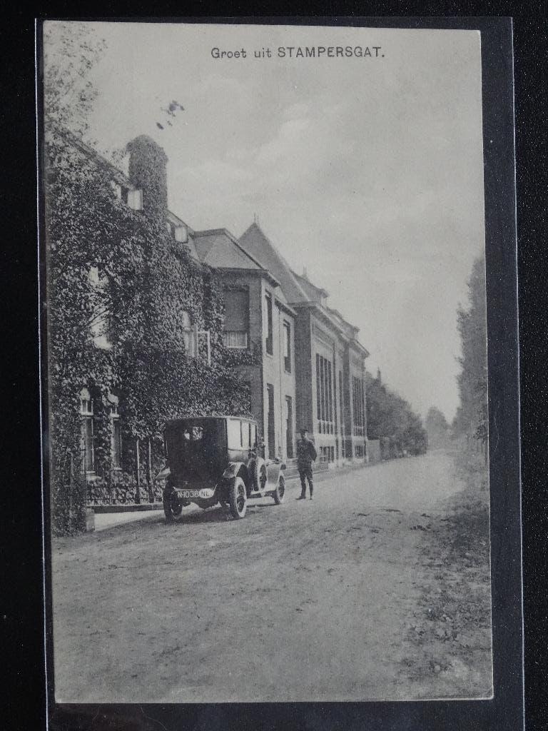 STAMPERSGAT  Prachtig oud Straatbeeld, Ophalen of Verzenden, Voor 1920, Gelopen, Noord-Brabant