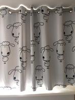 Gordijnen kinderkamer met schaapjes, Kinderen en Baby's, Kinderkamer | Inrichting en Decoratie, Ophalen, Zo goed als nieuw, Gordijnen of Lamellen