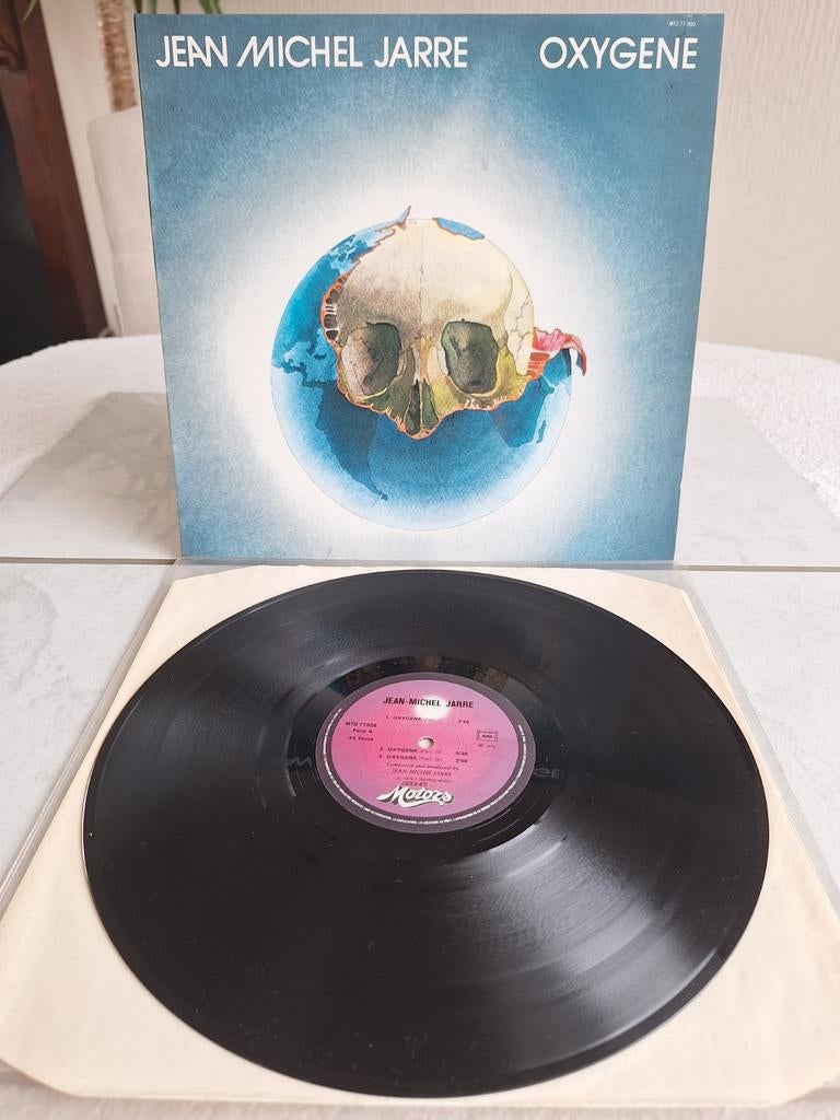 LP van JEAN MICHEL JARRE  // OXYGENE...uit 1976, Ophalen of Verzenden, Gebruikt, 12 inch