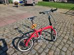 Rode vouwfiets met 6 versnellingen, Ophalen of Verzenden, Gebruikt, Totaal opvouwbaar, Versnellingen