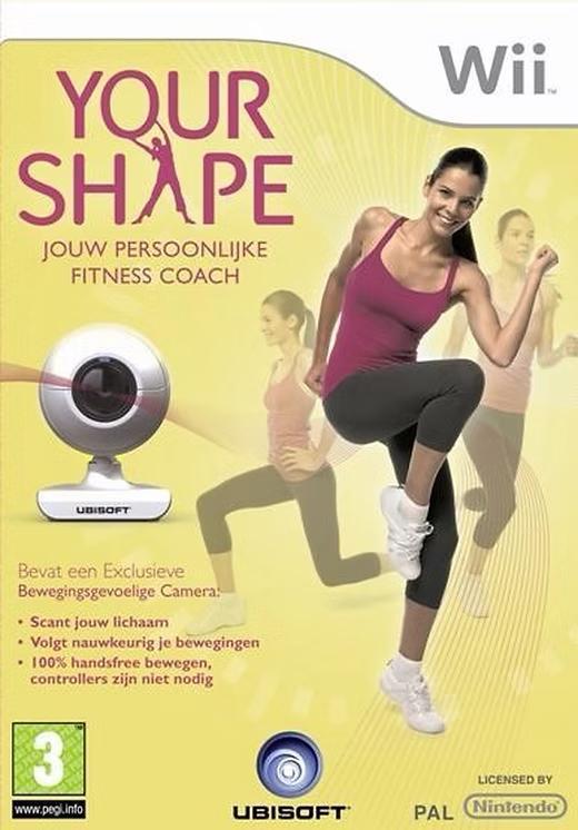 Nintendo Wii Your Shape, Spelcomputers en Games, Games | Nintendo Wii, Zo goed als nieuw, Avontuur en Actie, 1 speler, Vanaf 3 jaar