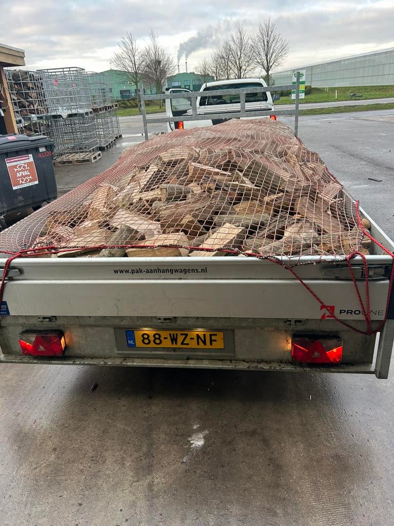 Droog haardhout: Eik, Beuk, Es, Tuin en Terras, Haardhout, 6 m³ of meer, Ophalen of Verzenden, Eikenhout, Blokken