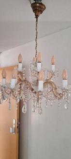 Elegante Kristallen Kroonluchter - 12 Armen, Ø 63 cm, Ophalen, Gebruikt, Glas, Klassiek, Elegant, Barok