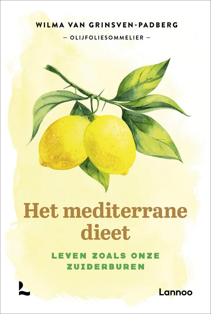 Het mediterrane dieet - Wilma van Grinsven-Padberg, Ophalen of Verzenden, Zo goed als nieuw, Dieet en Voeding