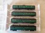 Fleischmann 4 rijtuigen, Gelijkstroom, Verzenden, Fleischmann, Wagon