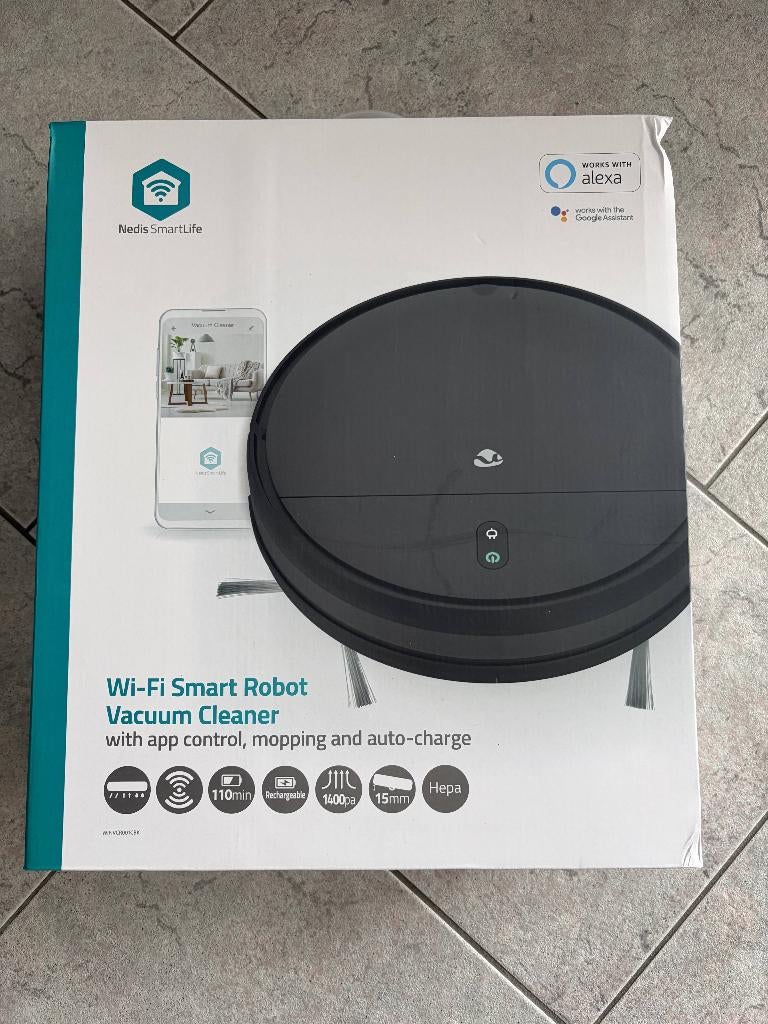 Robotstofzuiger & Dweil – Zo goed als nieuw!, Witgoed en Apparatuur, Stofzuigers, Zo goed als nieuw, Robotstofzuiger, 1200 tot 1600 watt