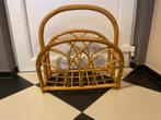 Vintage Rotan krantenmand krantenbak jaren ‘70 - ‘80, Ophalen of Verzenden, Gebruikt