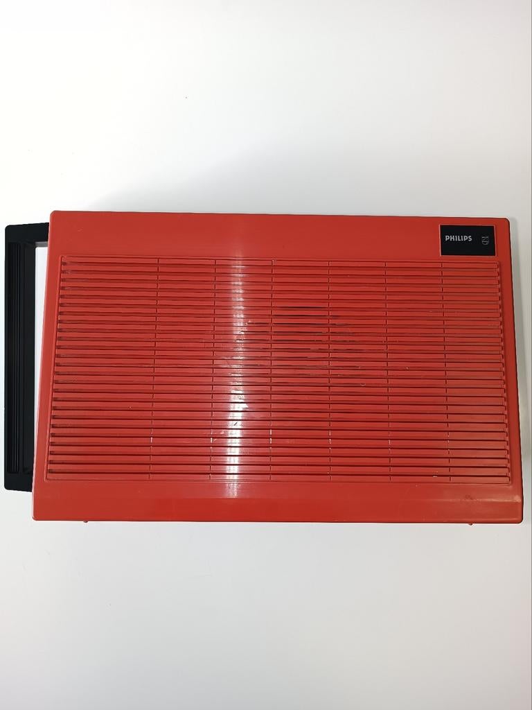 Vintage Philips 100 Draagbare Platenspeler 22AF100, Ophalen of Verzenden, Philips