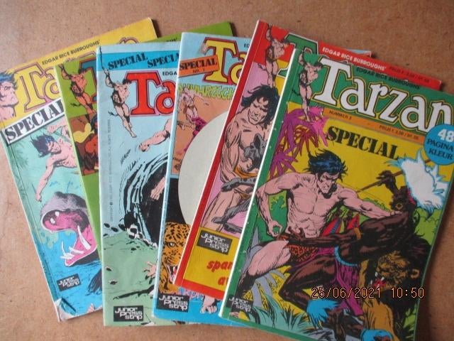 adv4586 tarzan special, Eén comic, Ophalen, Gelezen, Overige gebieden