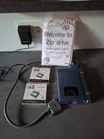 Iomega Zip Drive met 2 Zip Disks en accessoires, Ophalen of Verzenden