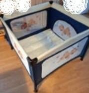Tekoop Tectake Opvouwbare Baby Box-, Ophalen of Verzenden, Zo goed als nieuw, Overige typen