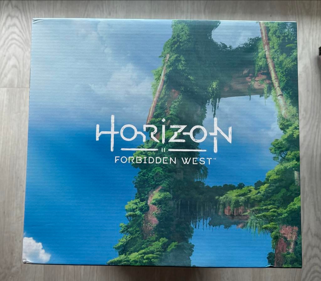 Horizon Forbidden West Collector’s Edition PS5 + Statue, Avontuur en Actie, 1 speler, Ophalen of Verzenden, Zo goed als nieuw
