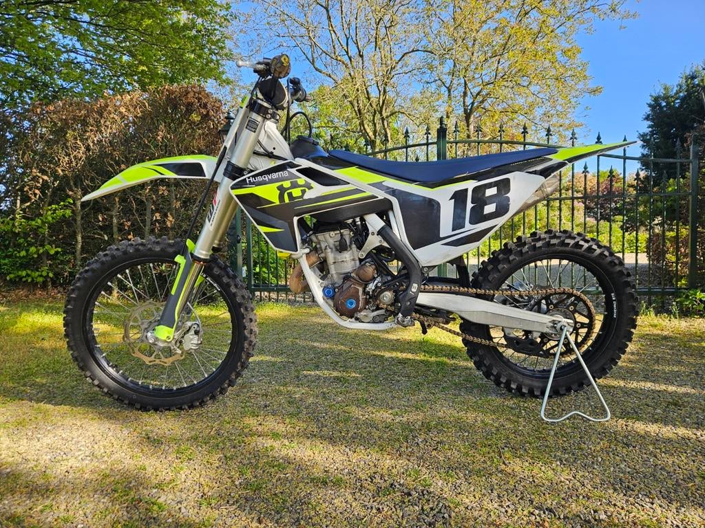 Husqvarna FC 350 cross 2018 mooi goed perfect onderhouden, Motoren, Sportuitlaat, Crossmotor, Meer dan 35 kW, Handgeschakeld