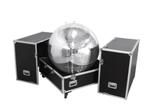 ROADINGER Flightcase Mirror Ball 100cm Spiegelbol, Geluidgestuurd, ., Discobol, Nieuw