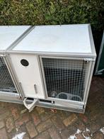 Kweekkooi(box) 85x85x90 extra sterk gaas, onderhoudsvrij, Ophalen of Verzenden, Gebruikt, Aluminium, Volière