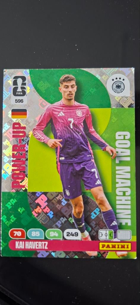 Panini FIFA World Cup 2026 Power-Up Kai Havertz kaart, Ophalen of Verzenden, Zo goed als nieuw, Buitenlandse clubs, Poster, Plaatje of Sticker