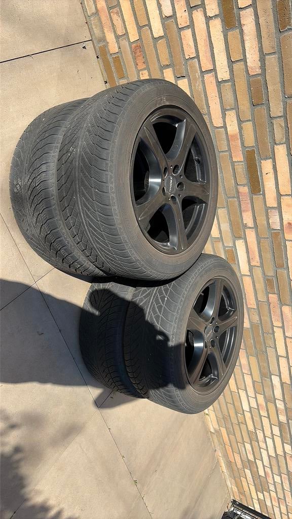 Winterbanden met 19inch Ronal velgen, Gebruikt, Ophalen of Verzenden