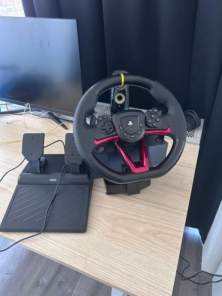 HORI APEX Racing Stuur voor PS5, PS4, PC, Spelcomputers en Games, Ophalen, Zo goed als nieuw, Stuur of Pedalen, PlayStation 4