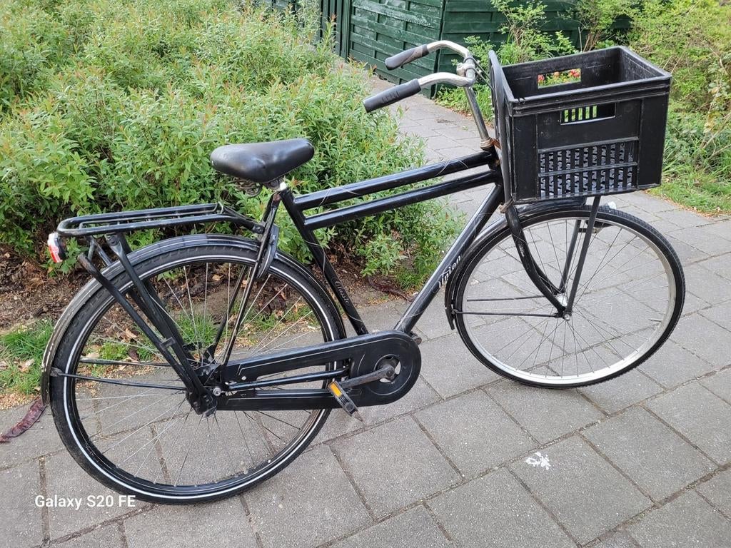 Te koop prima opafiets, Fietsen en Brommers, Fietsen | Heren | Herenfietsen, Ophalen of Verzenden, Gebruikt, Overige merken