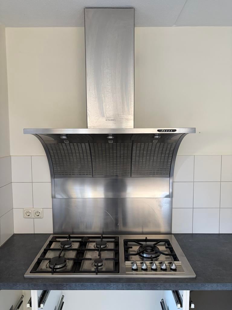 Faber afzuigkap - Zeer nette staat, Ophalen, Zo goed als nieuw, Inbouw, Wandschouwkap