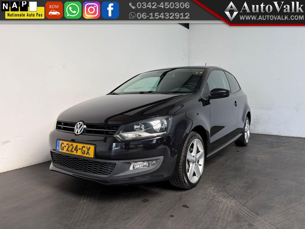 Volkswagen Polo 1.4-16V Comfortline. Clima. Cruise!, Auto's, Voorwielaandrijving, 86 pk, 4 cilinders, Zwart