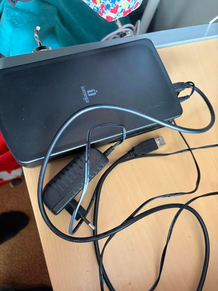 HDD 1,5 TB Iomega externe 1500 GB, Gebruikt, HDD, Ophalen of Verzenden, Laptop