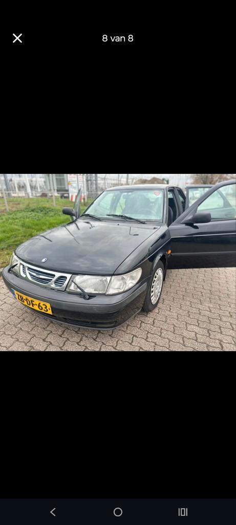 Saab 9-3 2.0 T 1999 Zwart, Auto's, Saab, Particulier, Saab 9-3, ABS, Benzine, Euro 4, Coupé, Handgeschakeld, Origineel Nederlands