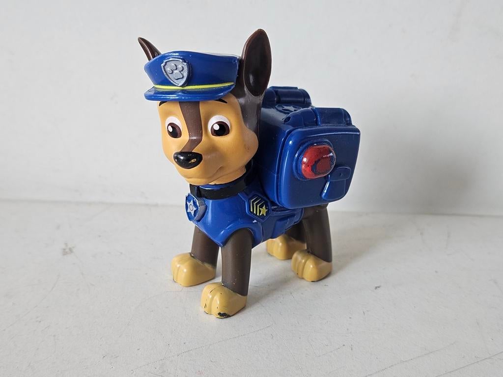 Paw Patrol Action Pup Chase (6 cm) - Werkt goed!, Kinderen en Baby's, Speelgoed | Actiefiguren, Ophalen of Verzenden, Gebruikt