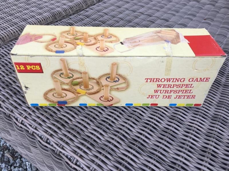 houten werp spel nieuw in de doos, Ophalen of Verzenden, Nieuw