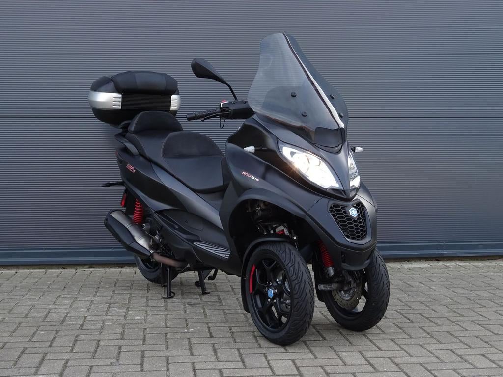 PIAGGIO MP3 500 SPORT HPE ABS ASR 2020 weinig KM Topkoffer, Motoren, Scooter, 493 cc, Onbekend, Onbekend