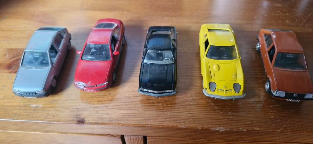 Set van 5 Opel modelauto's - Diverse modellen, Hobby en Vrije tijd, Modelauto's | 1:18, Ophalen of Verzenden, Gebruikt, Overige merken