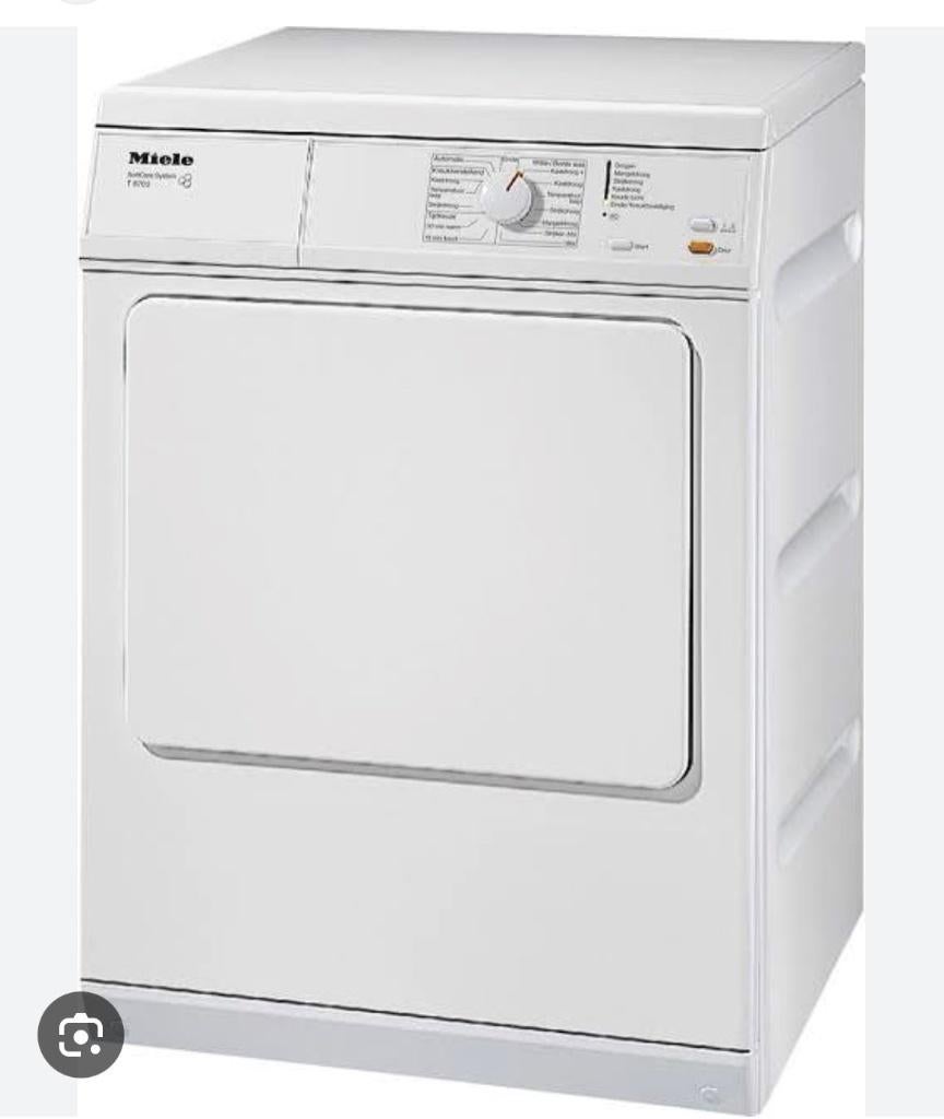 Nieuwe Miele luchtafvoer droger T8703, Ophalen, 6 tot 8 kg, Luchtafvoer, Nieuw