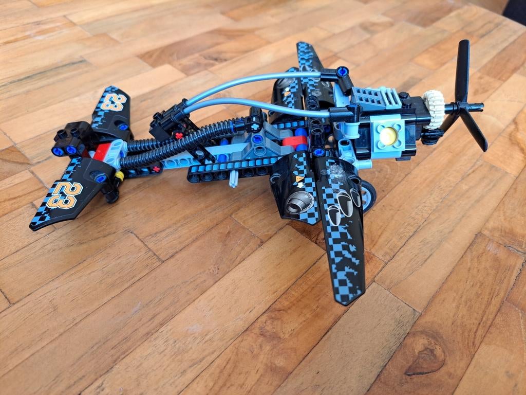 Lego Technic 42002 Hovercraft - Compleet met boekjes, Gebruikt, Lego, Compleet, Ophalen of Verzenden