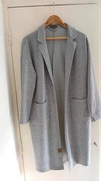 Zusss lange blazer jas grijs geméleerd 42, Kleding | Dames, Jassen | Zomer, Maat 42/44 (L), Ophalen of Verzenden, Zo goed als nieuw